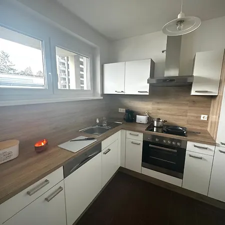아파트 Urban Comfort Mit Balkon Und Tiefgarage *