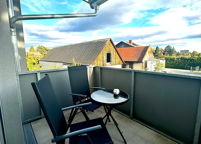 Urban Comfort Mit Balkon Und Tiefgarage شقة